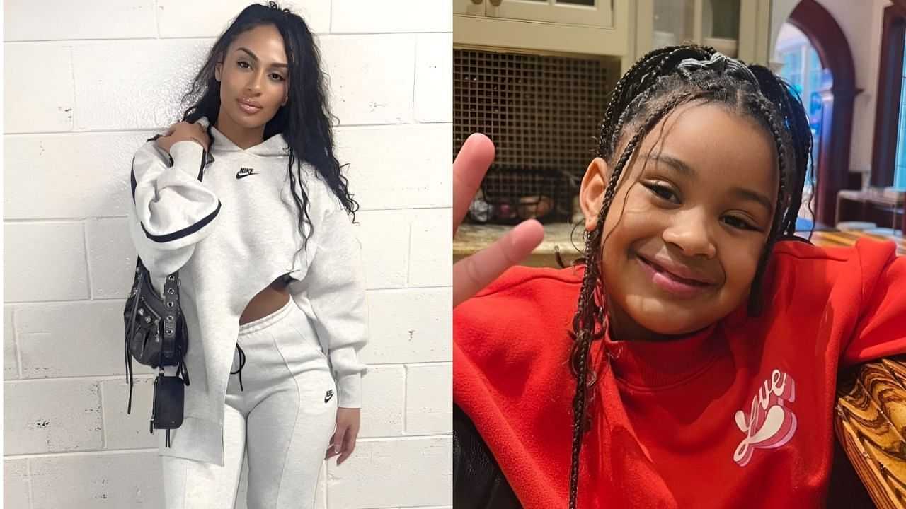 Carmelo Anthony’s ex Mia Burks shares adorable portrait of daughter rocking space buns hairstyle