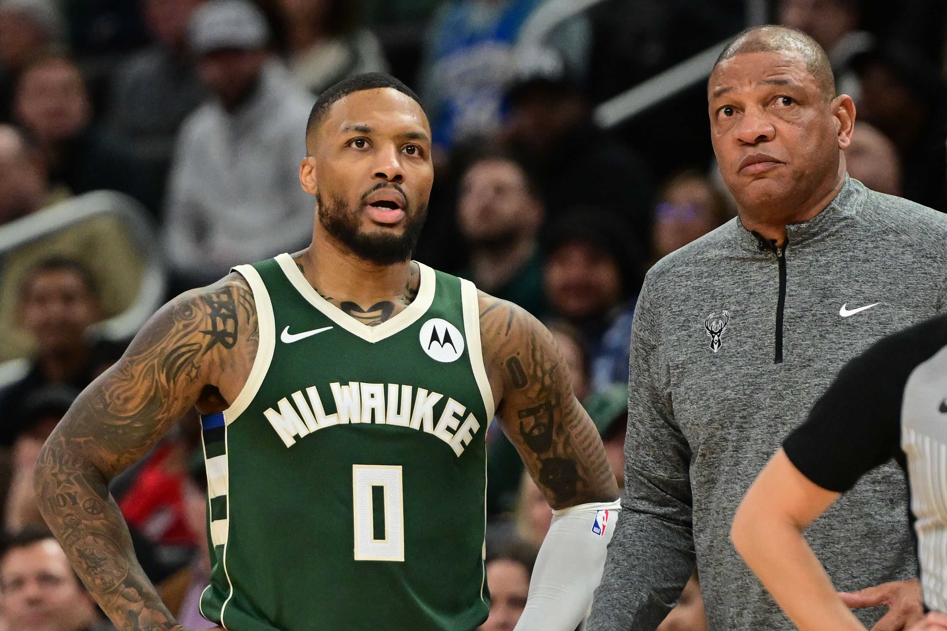 Doc Rivers makes feelings clear on “Dame Time” performance