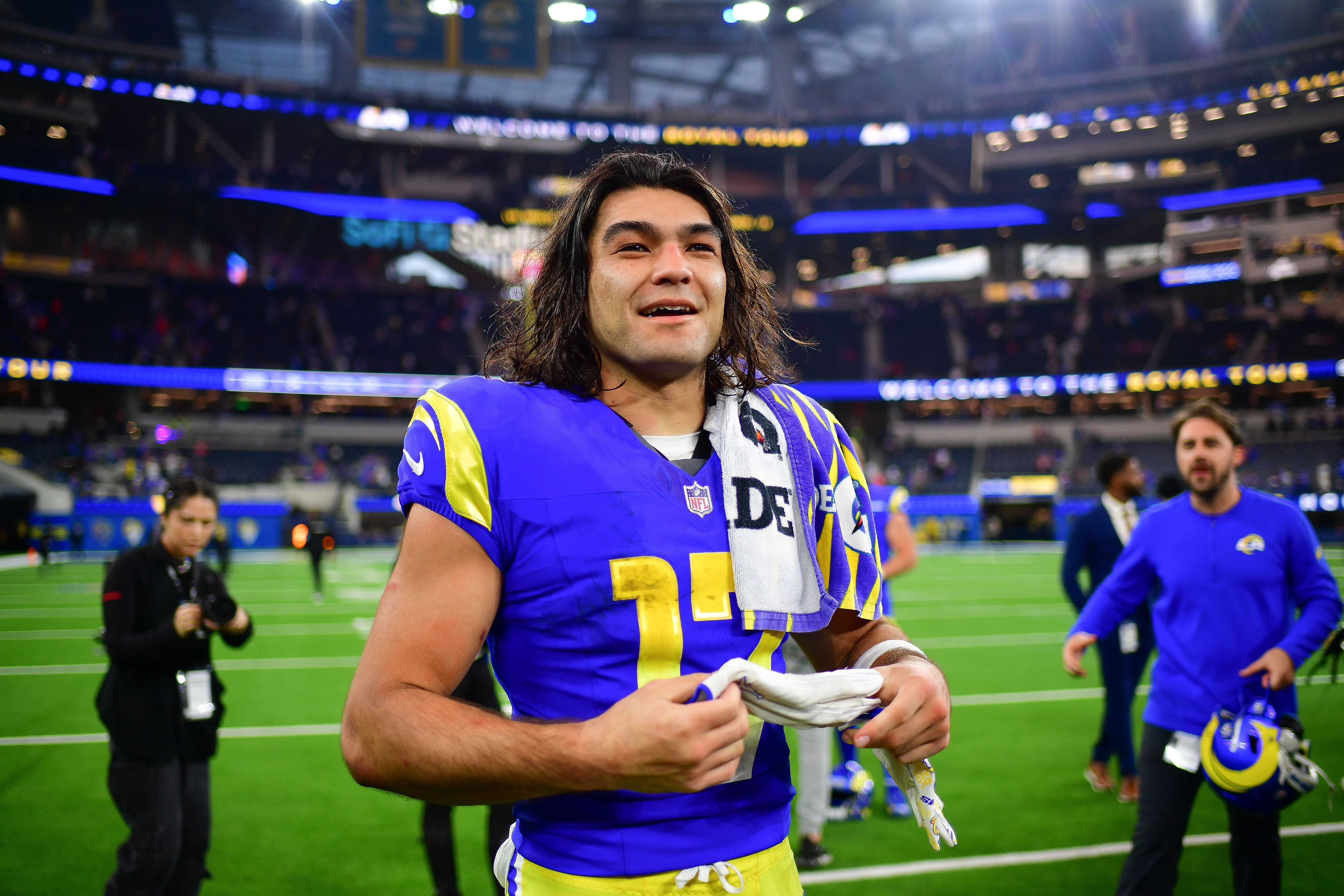 Puka Nacua’s girlfriend Hailee has 2-word reaction to Rams WR’s electric 178-yard, 2 TD performance against Bills