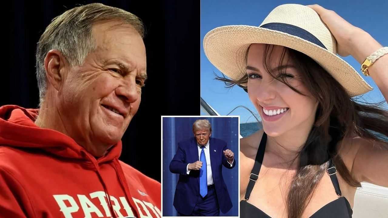 Ex-Patriots HC Bill Belichick, girlfriend Jordon Hudson spotted at Donald Trump’s $350-a-head Mar-a-Lago party