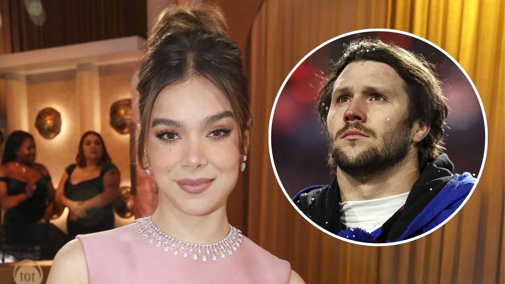 Josh Allen reveals ‘one word’ reaction after proposing to Hailee Steinfeld