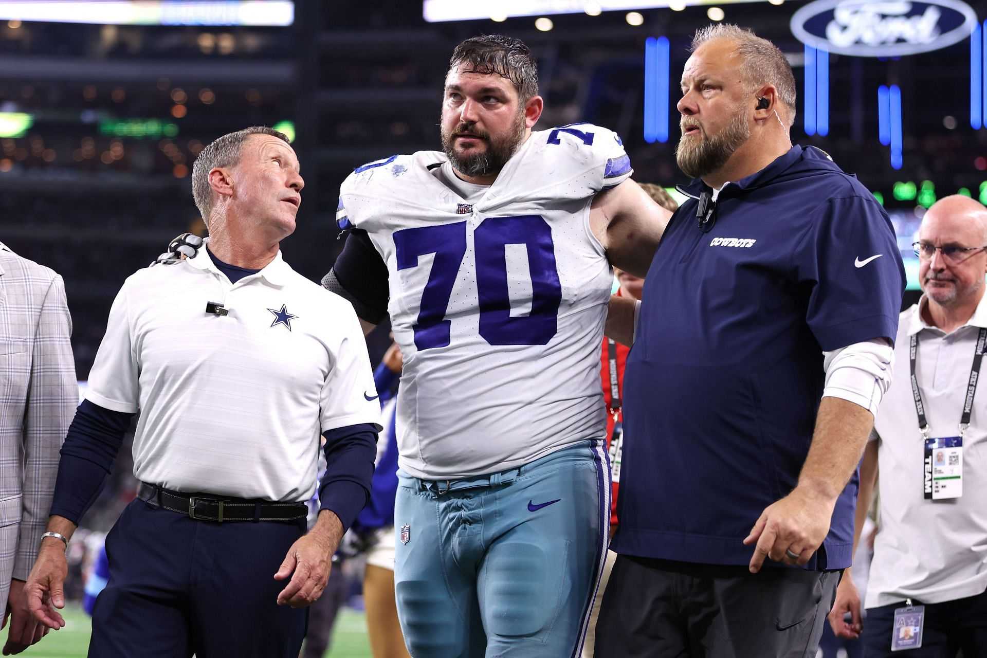 Cowboys owner Jerry Jones makes feelings known about Zack Martin’s season-ending injury