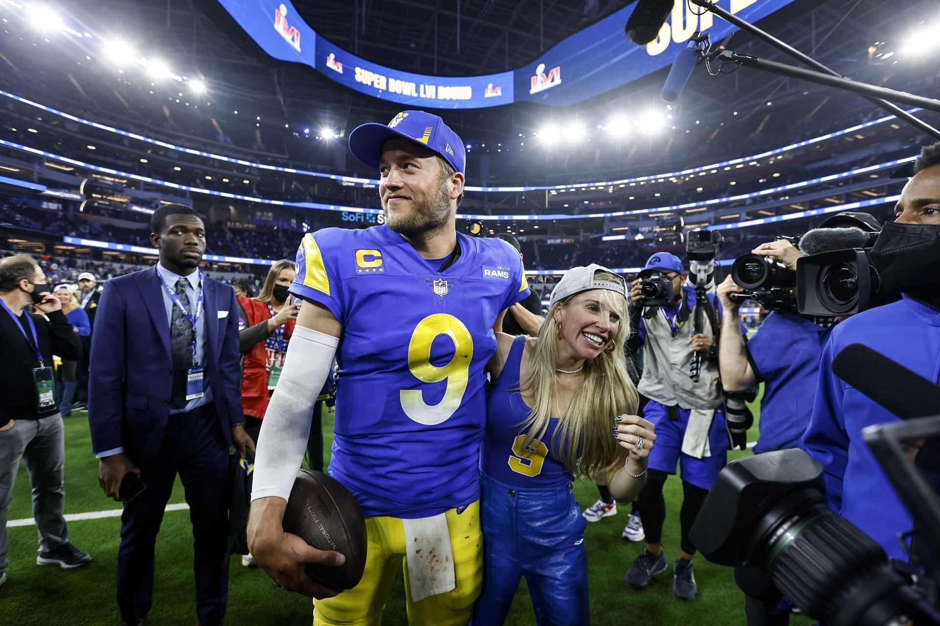 Matthew Stafford’s wife Kelly sheds light on QB’s ‘mutual respect situation’ with Josh Allen following Rams 44-42 win vs Bills