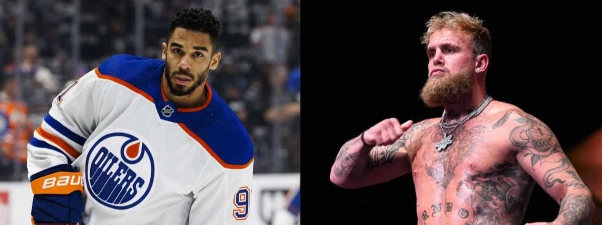 Evander Kane predicted ugly end to a possible fight with Jake Paul before his unanimous win over ‘Iron’ Mike Tyson