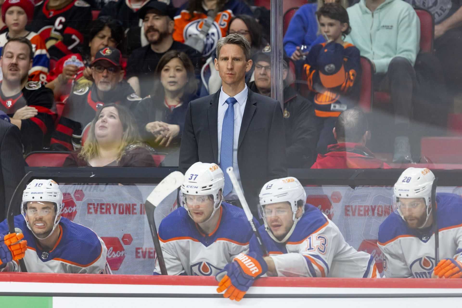 HC Kris Knoblauch makes his feelings known about Edmonton Oilers’ 3rd period defensive blunders in OT loss to Maple Leafs