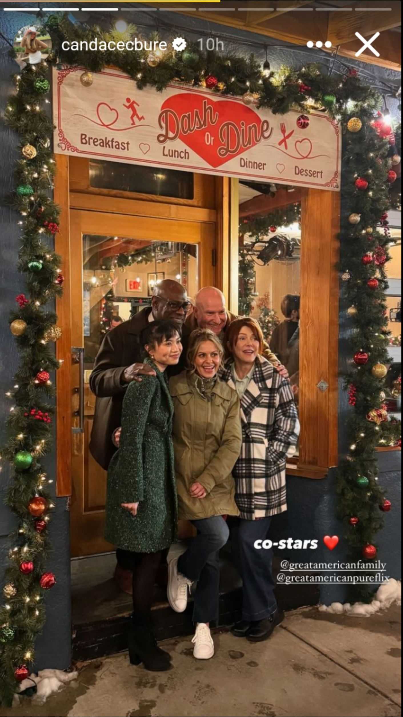 Valeri Bure’s wife Candace Bure drops BTS pics from her latest holiday film ‘A Christmas Less Traveled’-Picture2