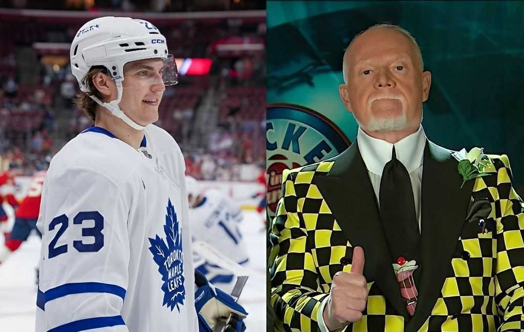 Legendary coach Don Cherry makes his feelings known about Zach Whitecloud’s controversial hit on Matthew Knies