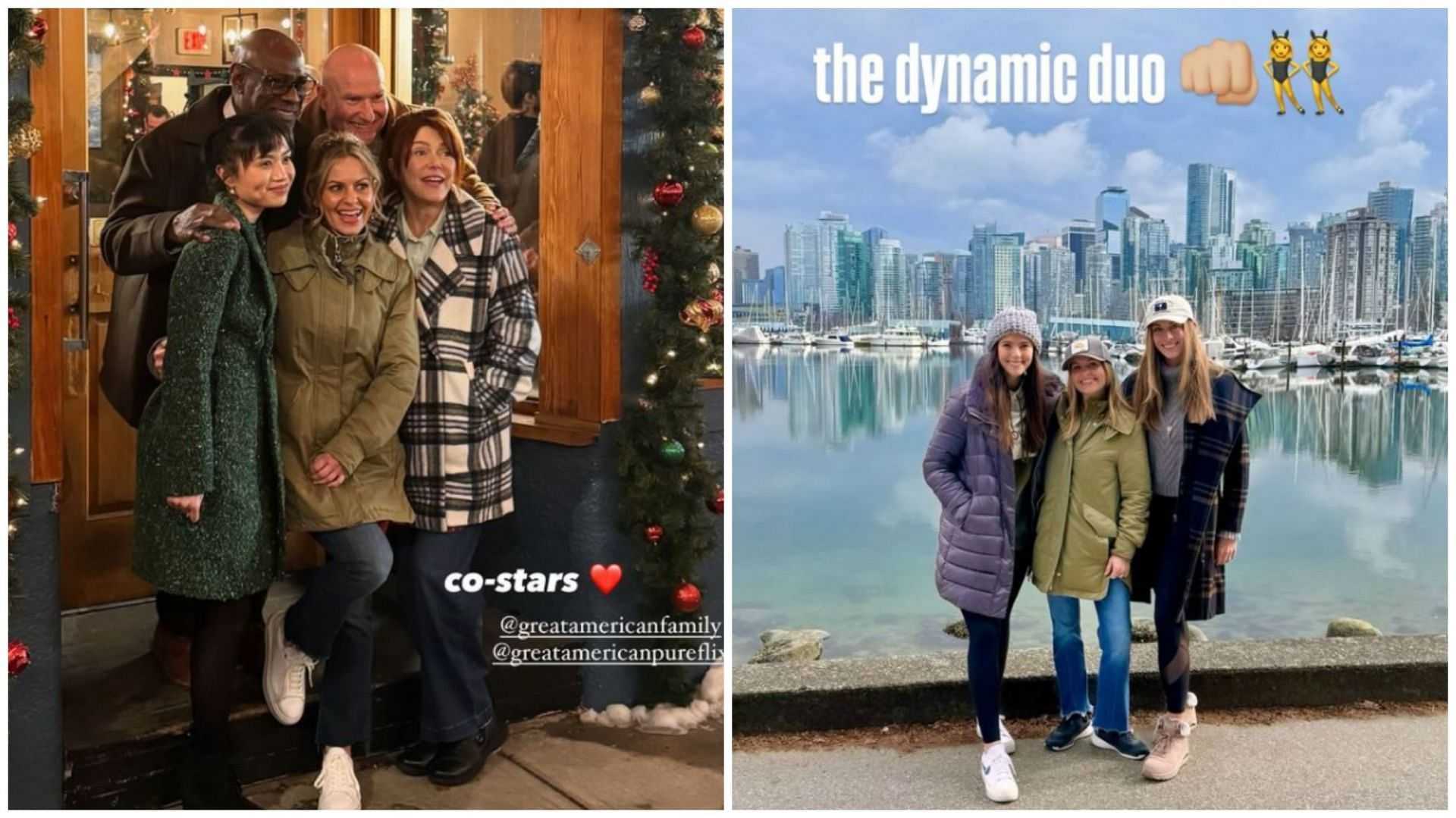 Valeri Bure’s wife Candace Bure drops BTS pics from her latest holiday film ‘A Christmas Less Traveled’-Picture1