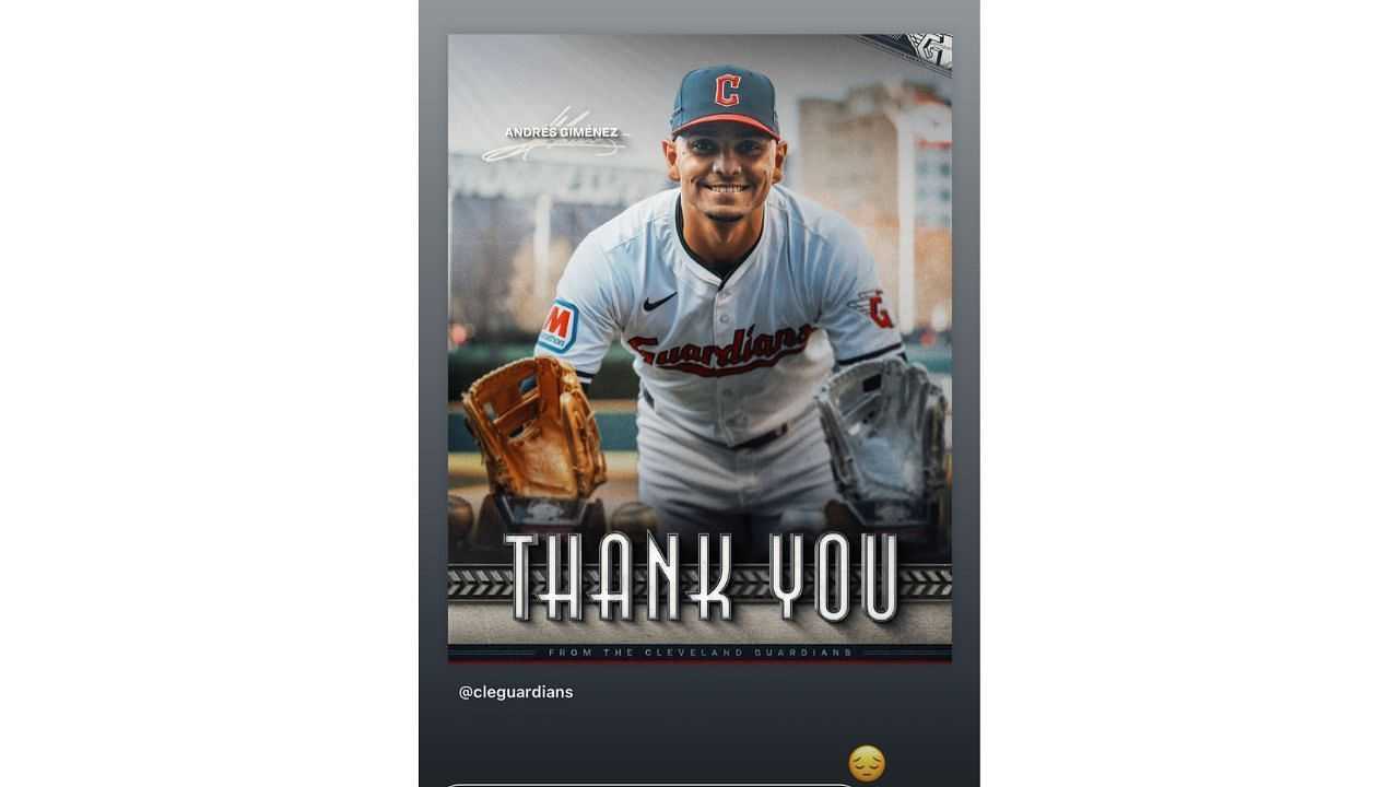 Josh Naylor’s fiancee Chantel Collado reacts as Guardians trade Andres Gimenez, Nick Sandlin to Blue Jays-Picture2