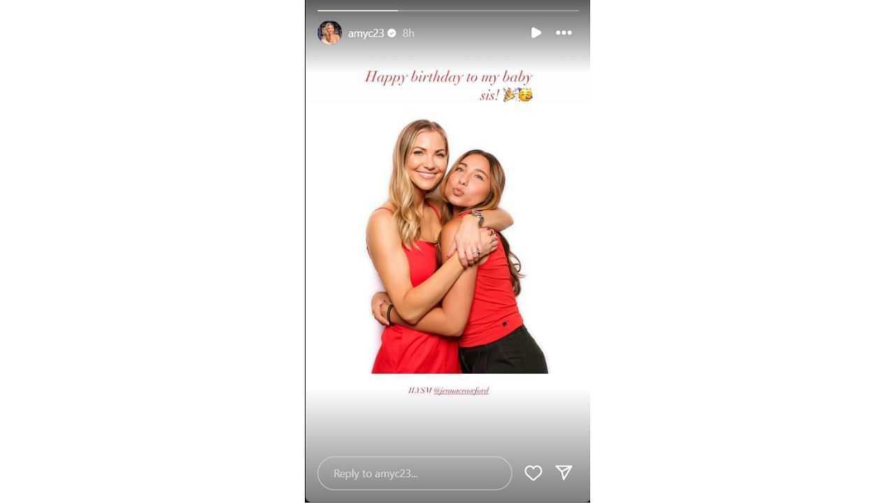Gerrit Cole’s wife Amy shares sweet throwback of sisters in matching red to mark Jenna Crawford’s big day-Picture2
