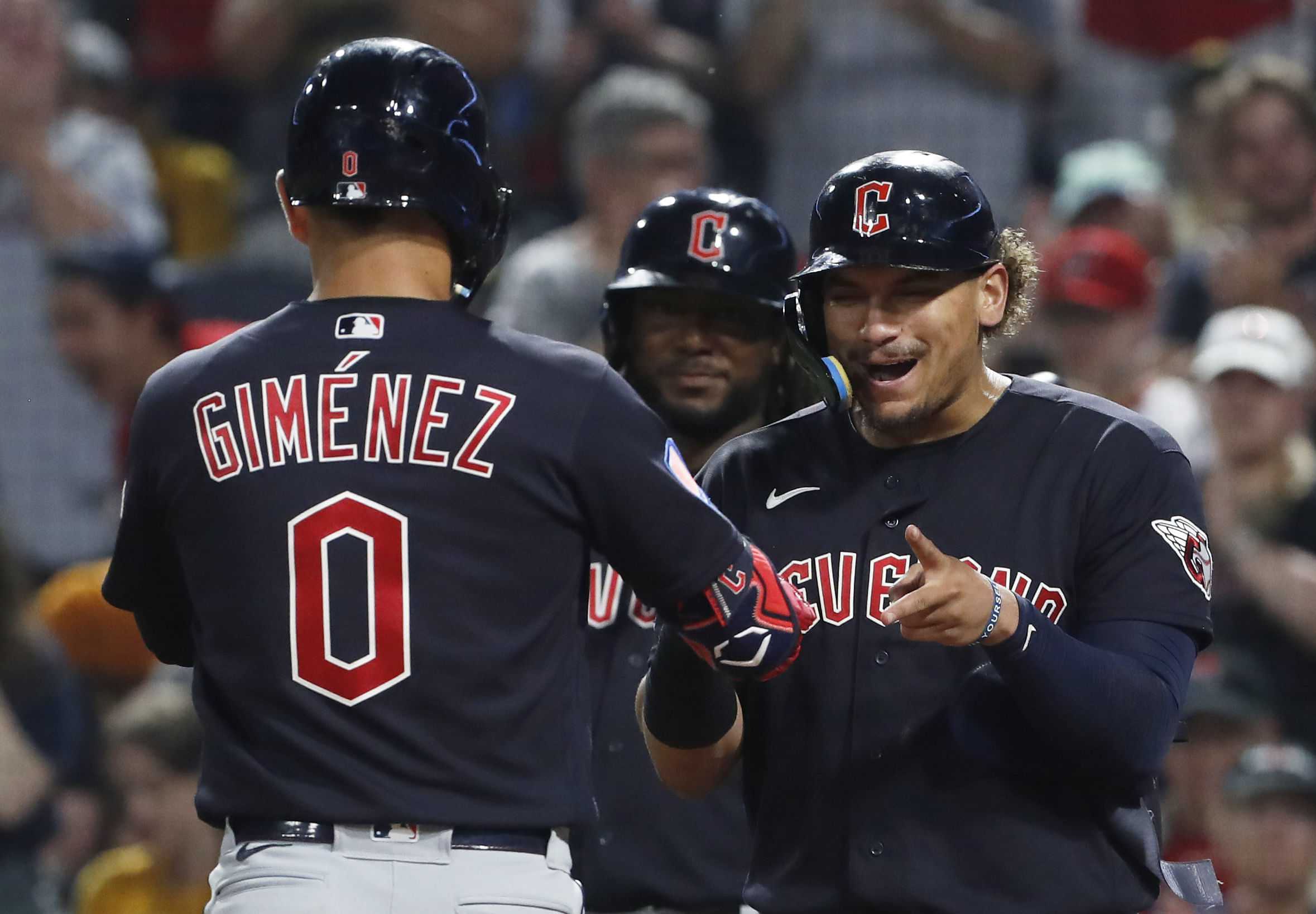 Josh Naylor’s fiancee Chantel Collado reacts as Guardians trade Andres Gimenez, Nick Sandlin to Blue Jays-Picture1