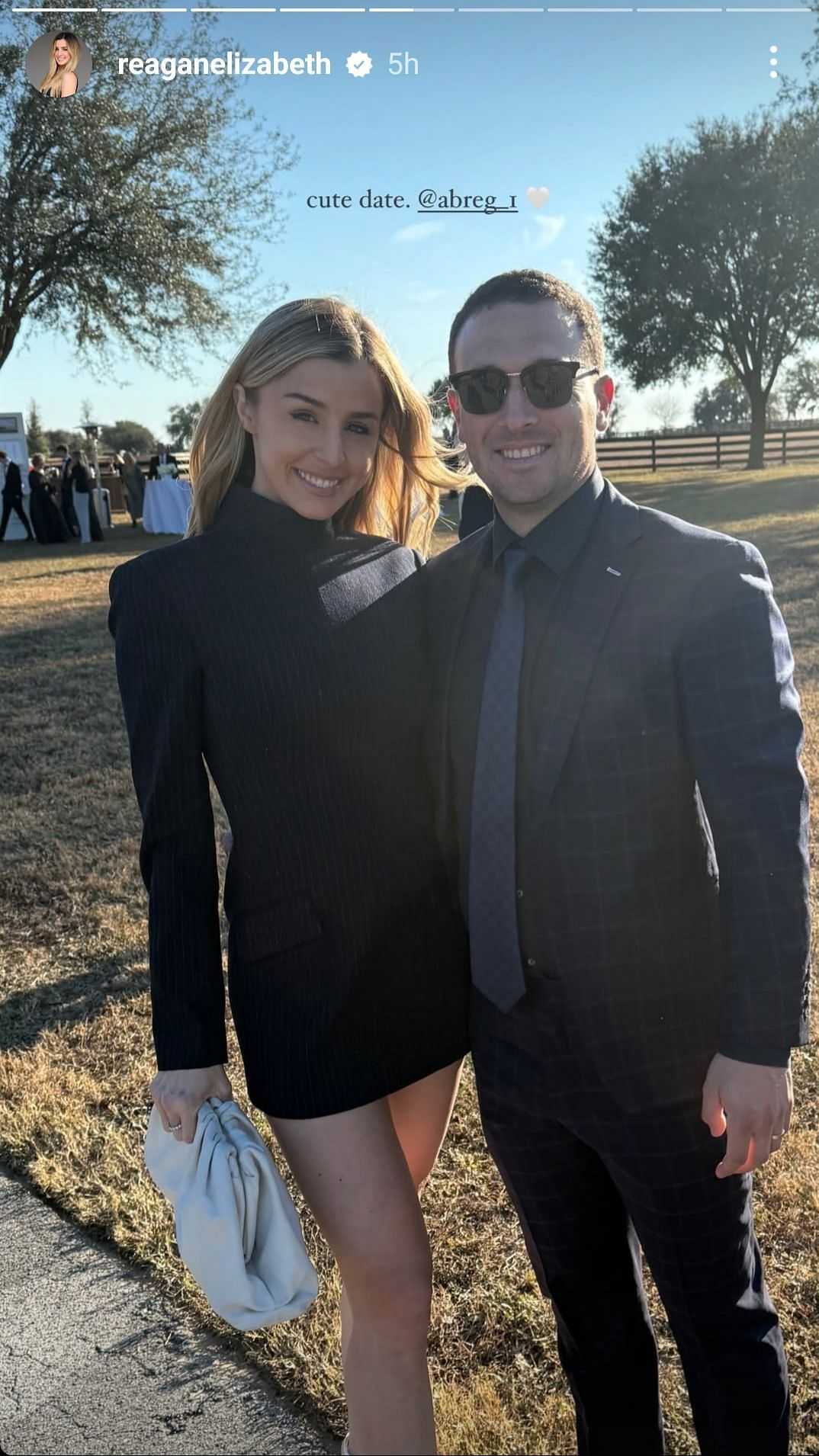 PICTURE: Alex Bregman & wife Reagan Elizabeth enjoy quality time together on a ‘cute date’-Picture2