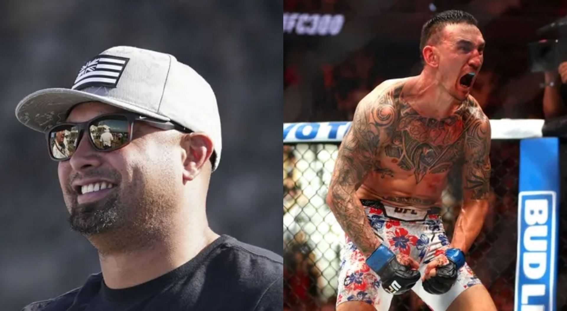 Phillies legend Shane Victorino reacts to Max Holloway’s wife Alessa Quizzon’s sweet birthday tribute as UFC BMF champion turns 33