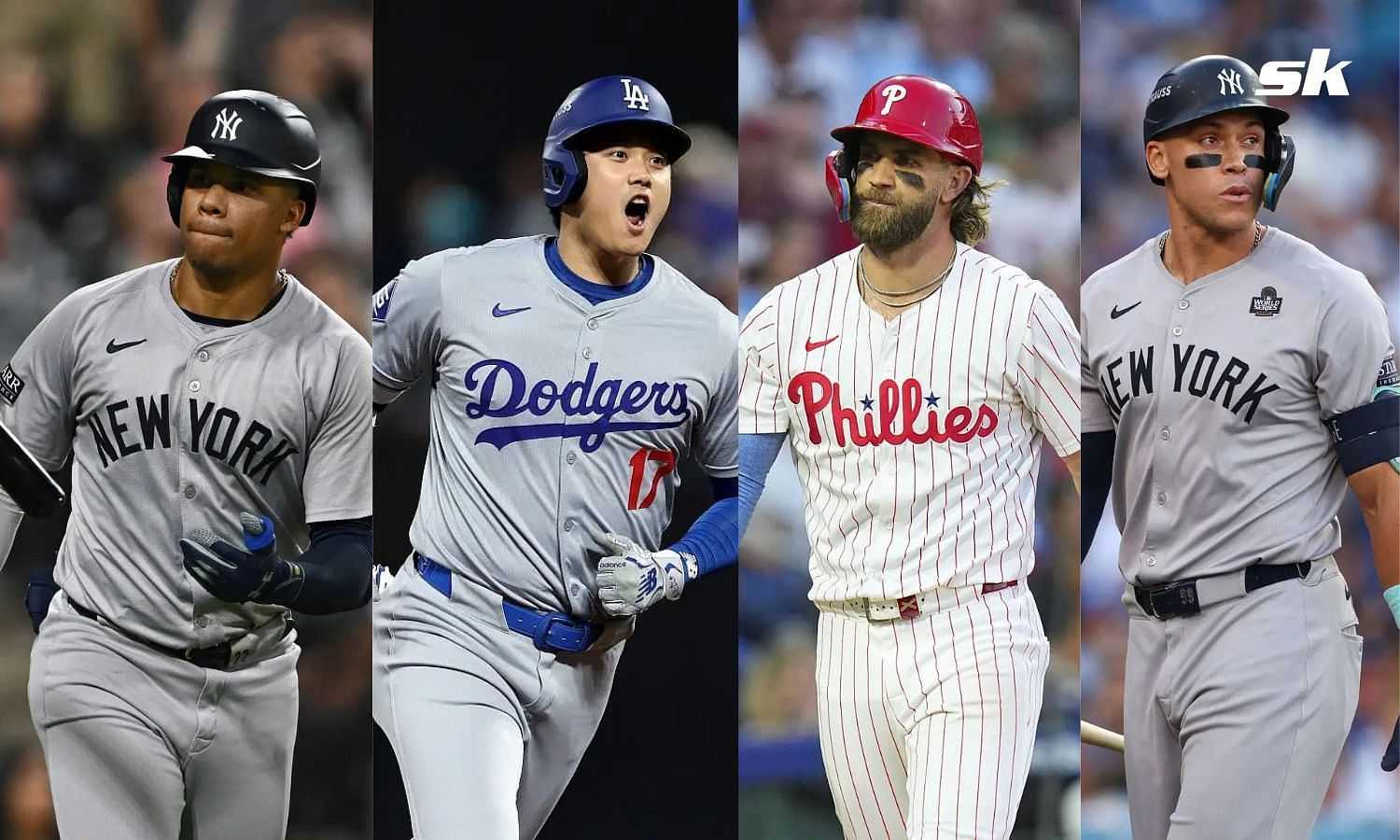 Top 10 contracts in MLB history ft. Juan Soto, Shohei Ohtani, Bryce Harper, Aaron Judge, and superstars from the Yankees, Dodgers, Angels, and Padres