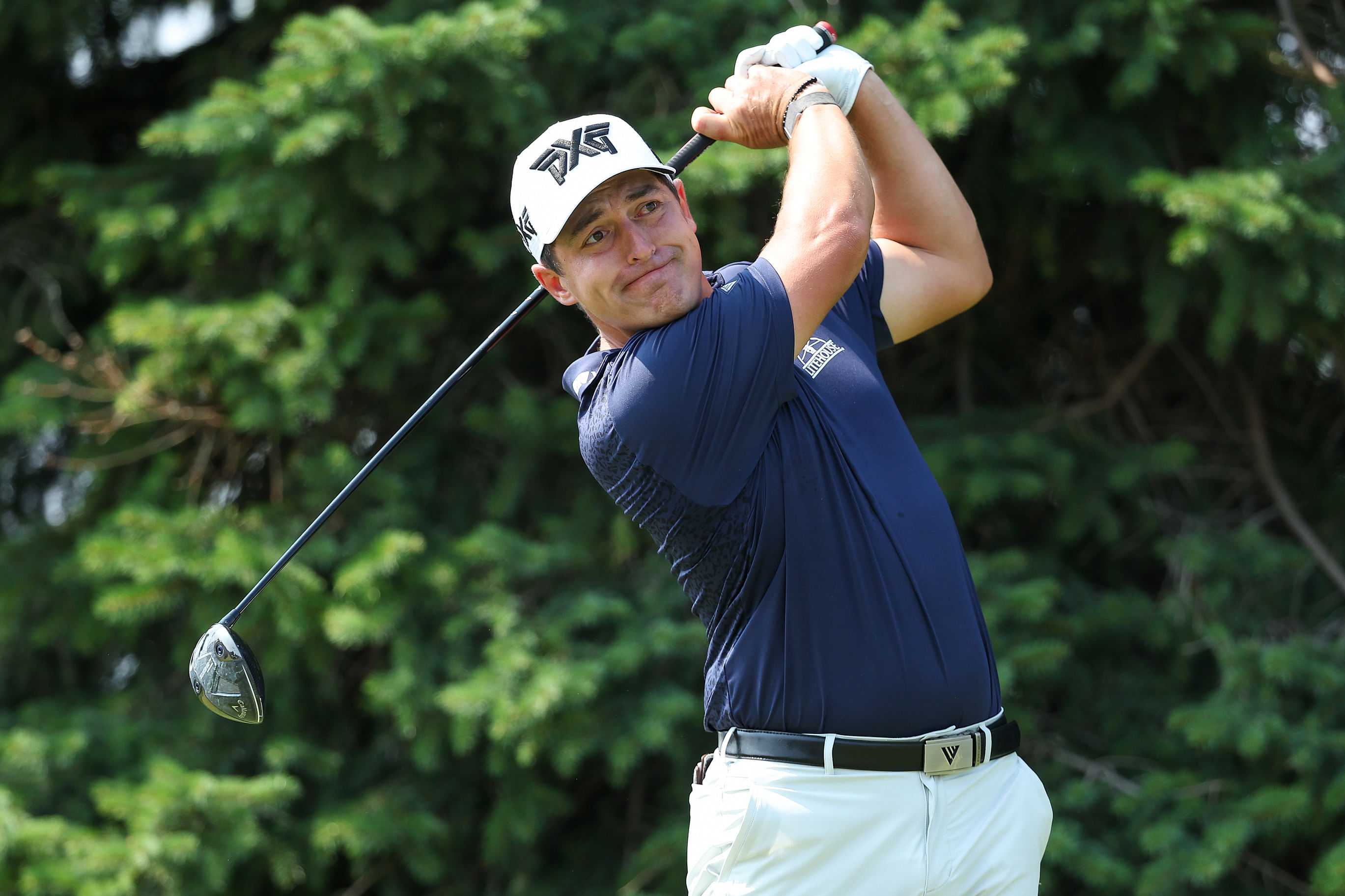 Who is leading the 2024 World Wide Technology Championship after day 3? Leaderboard explored