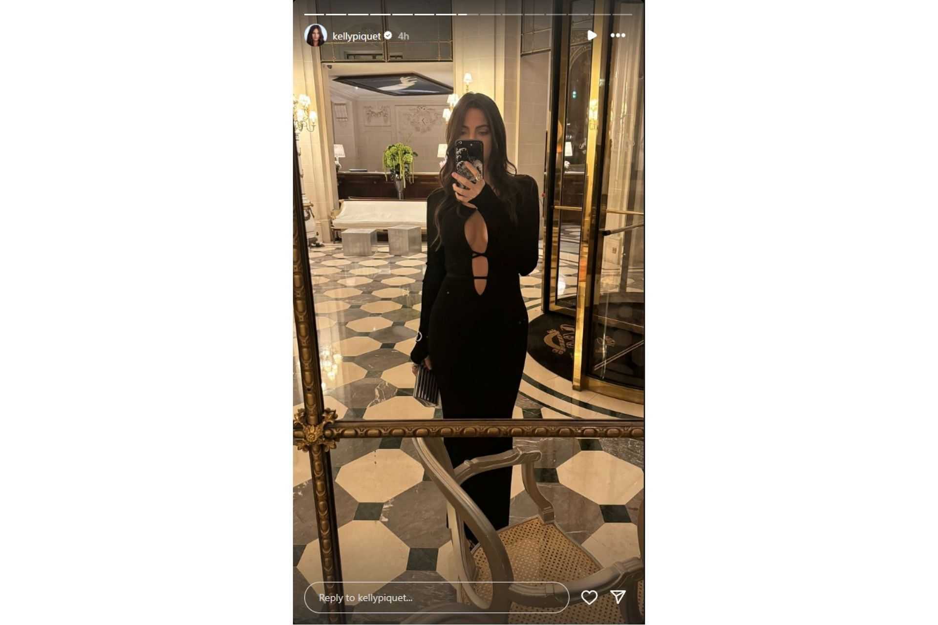 Max Verstappen’s girlfriend Kelly Piquet raises style quotient in a black Louis Vuitton dress-Picture2