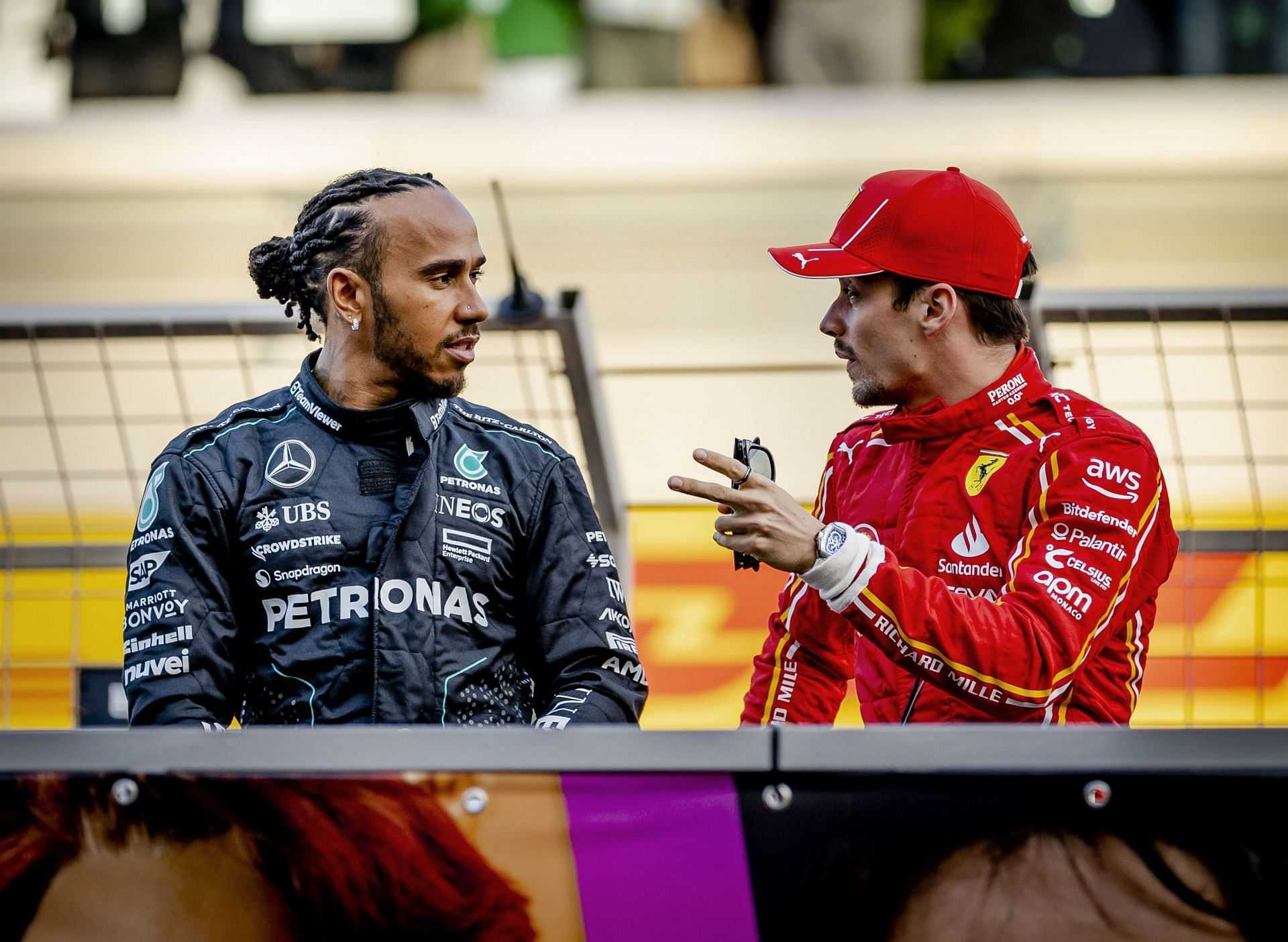 “He is still Lewis Hamilton”: Charles Leclerc has no words of advice for 7-time F1 champion as Ferrari coalition looms near